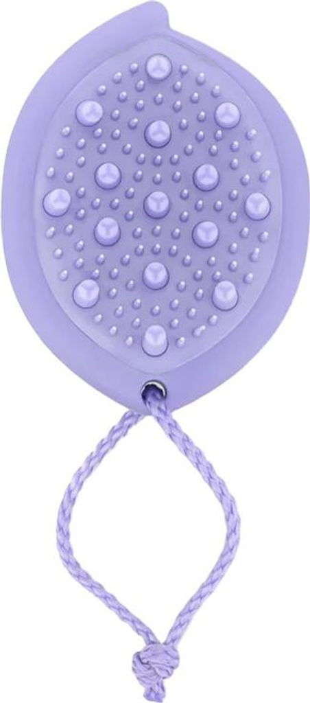 WetBrush Go Green Scalp Massager and Exfoliator with Lavender Oil Purple