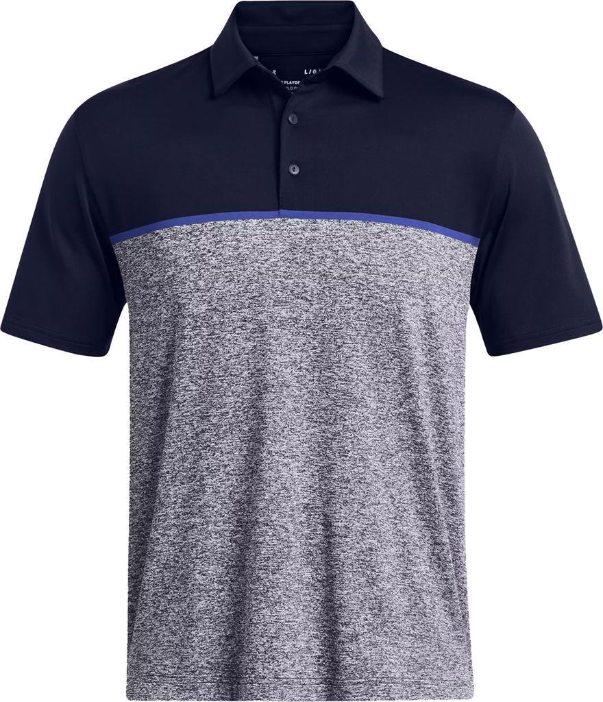 Under Armour - "Playoff 3.0" Poloshirt für Herren RW9882 (S) (Königsblau/Mitternachtsblau)
