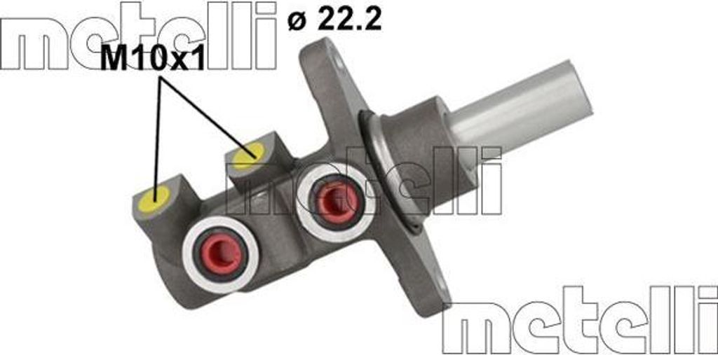 METELLI 05-1157 Hauptbremszylinder OE 4720109160 kompatibel mit Yaris