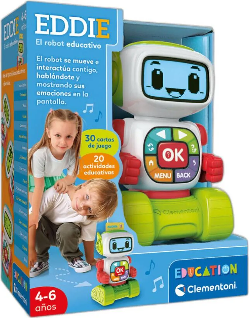 Jouet interactif et robot éducatif Clementoni pour bébé dès 6 mois - 3