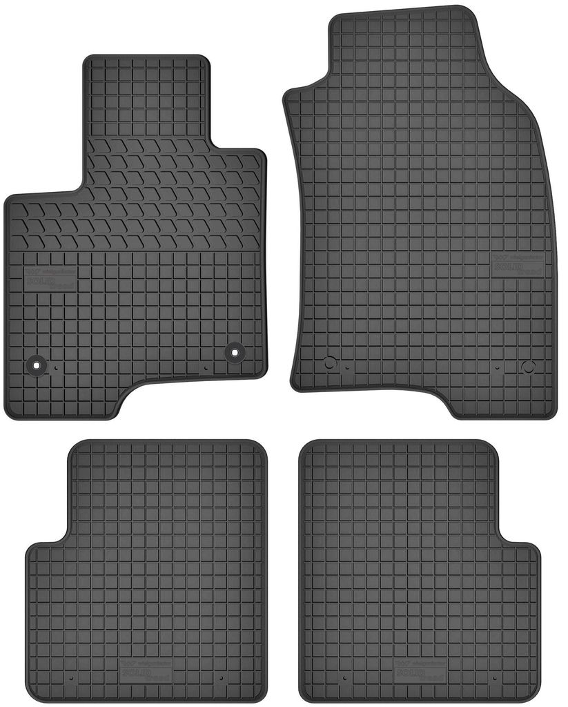 Gummi-Fußmatten für Fiat Panda III ab 2012 (Schrägheck) – Produktbild 