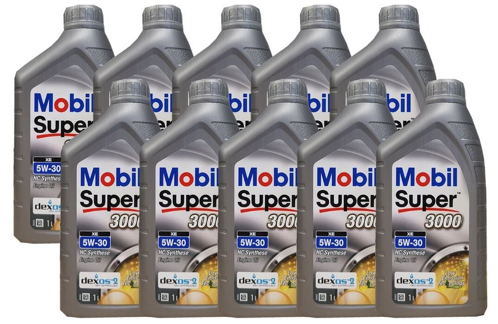 Mobil Super 3000 XE 5W-30 10x1 Liter Produktbild 