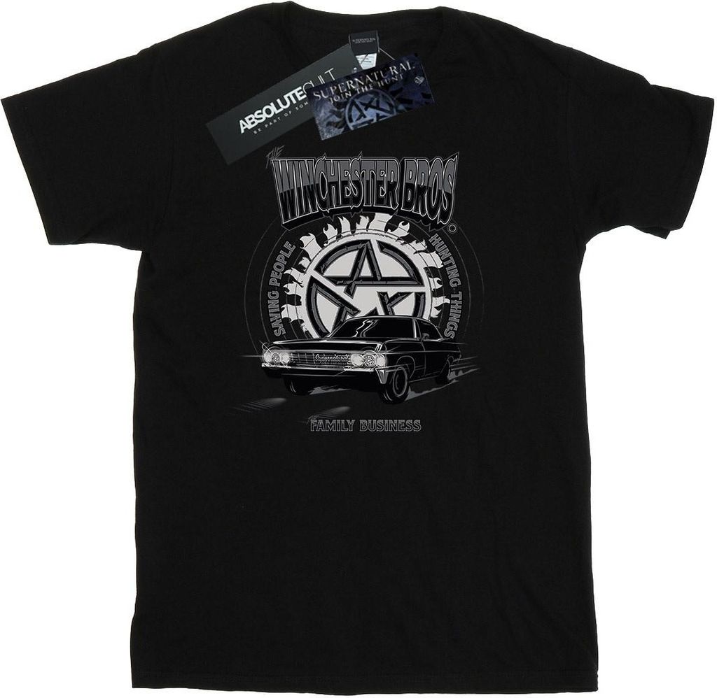 Supernatural - T-Shirt für Herren BI45892 (S) (Schwarz)