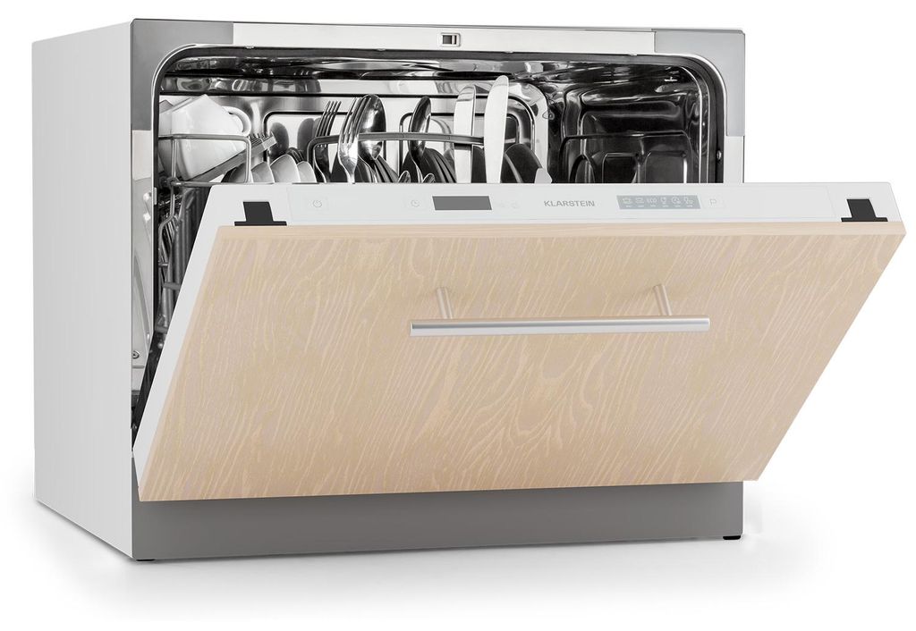 Klarstein Mini-Geschirrspüler für 6 Gedecke, Leiser Produktbild 