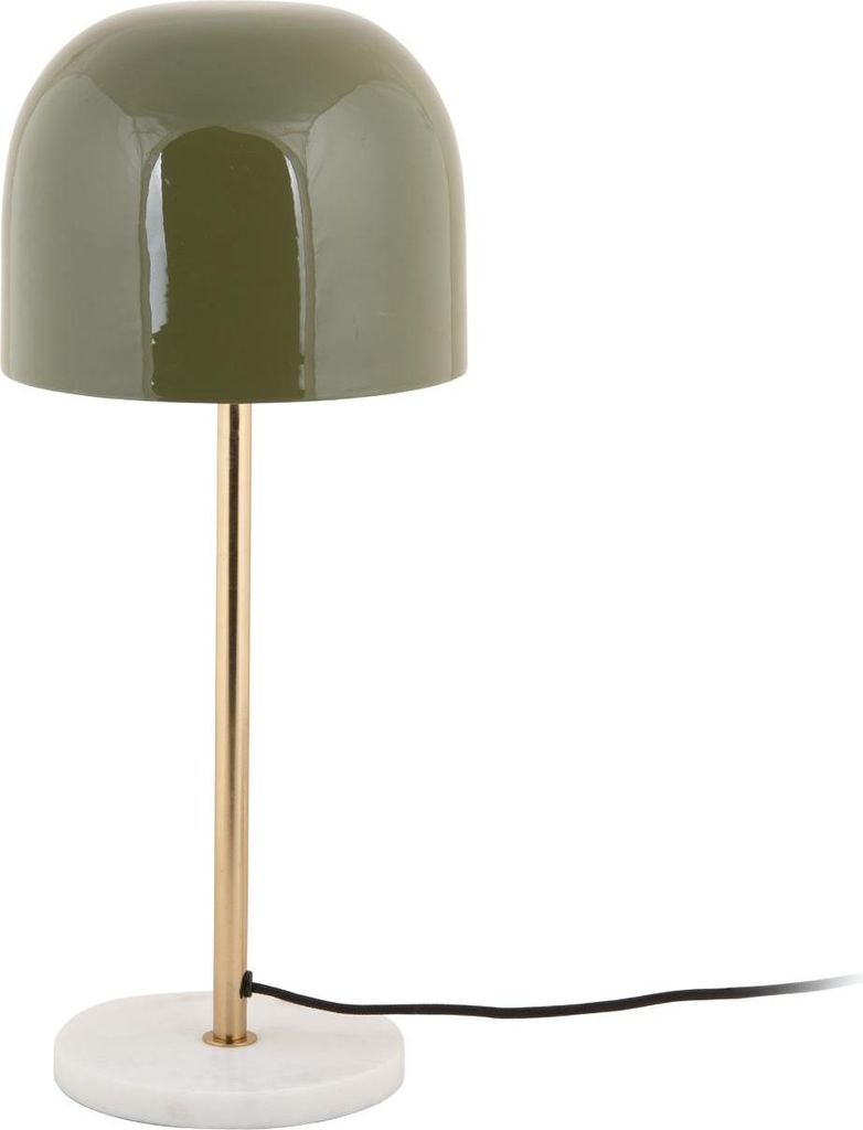Leitmotiv - Tischleuchte Manta - Grün - Ø20cm Tischlampe - Produktbild 
