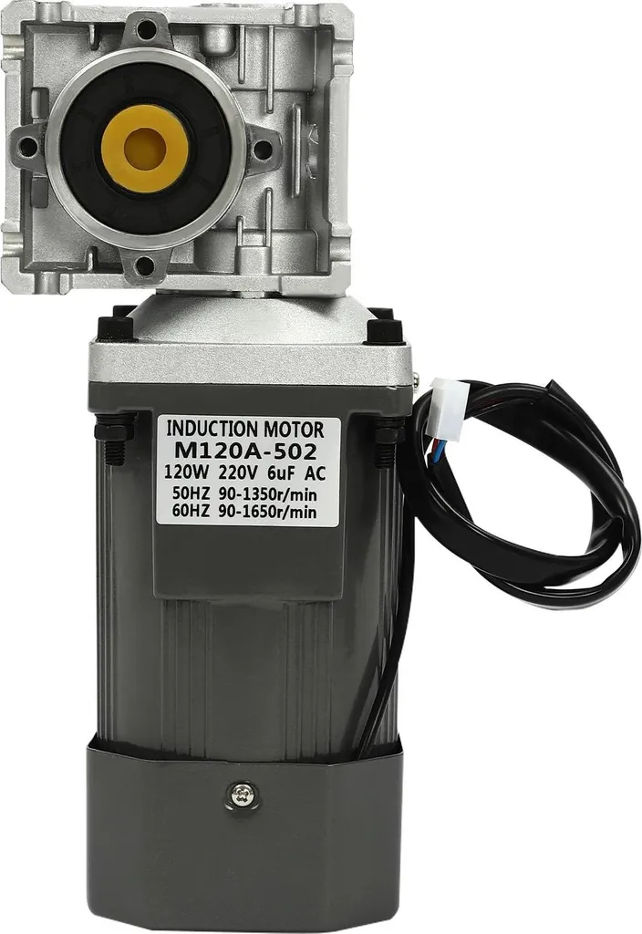 Moteur avec réducteur à vis sans fin RV30 120W 220V AC et variateur