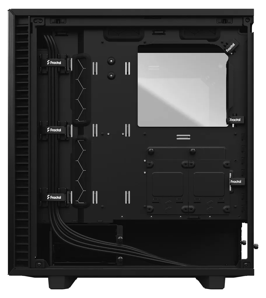 Define 7 Compact Fractal Design Noir - Boîtier PC Compact pour Setup ATX - 13
