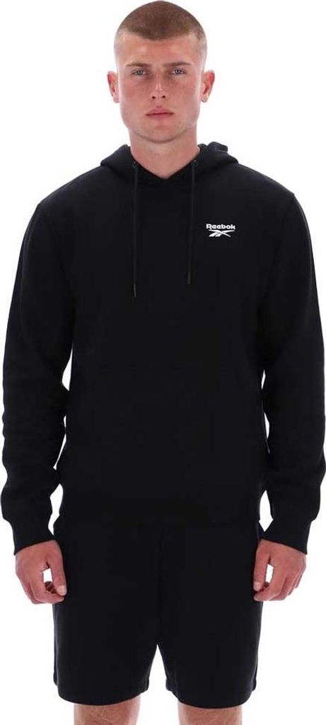 Reebok Classics Noah Small Logo Kapuzenpullover Schwarz S Mann Schwarz S