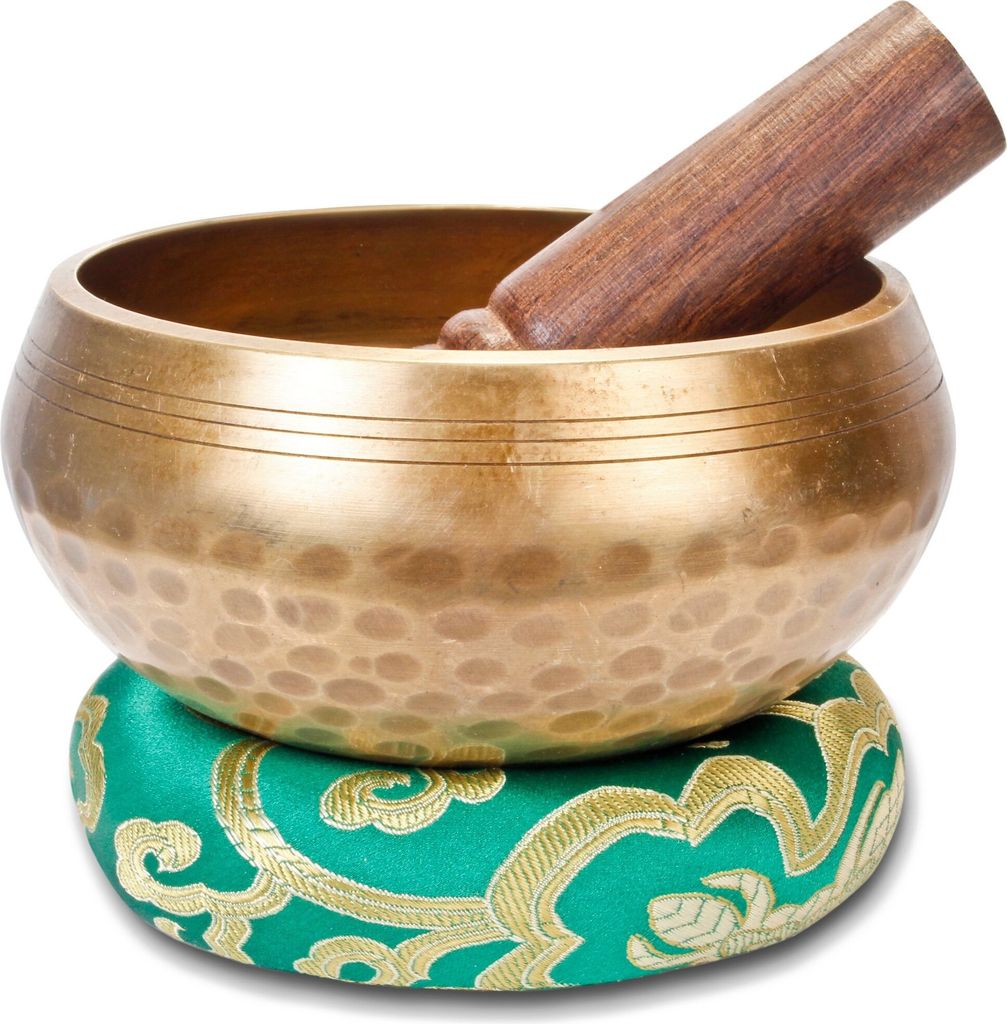 Große Original Tibetische Klangschale - 13cm. Klangschalen Produktbild 7
