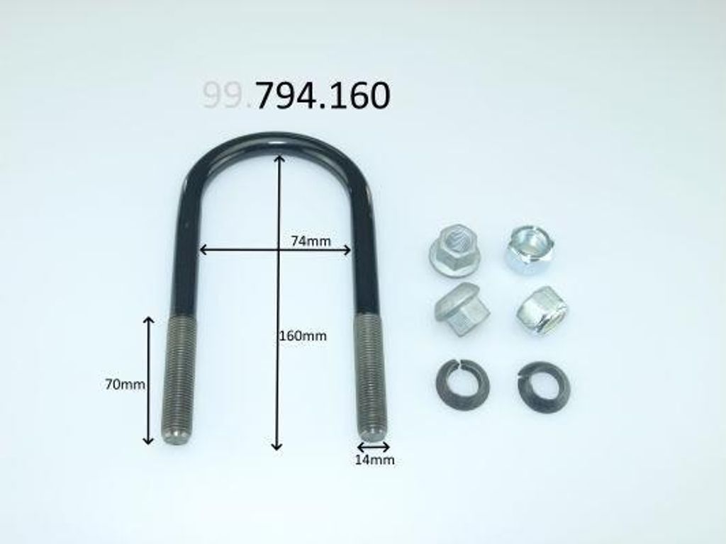 Db Sprinter 2,2-2,9 95- 160X74 Ressort Jambe De Force Image du produit 