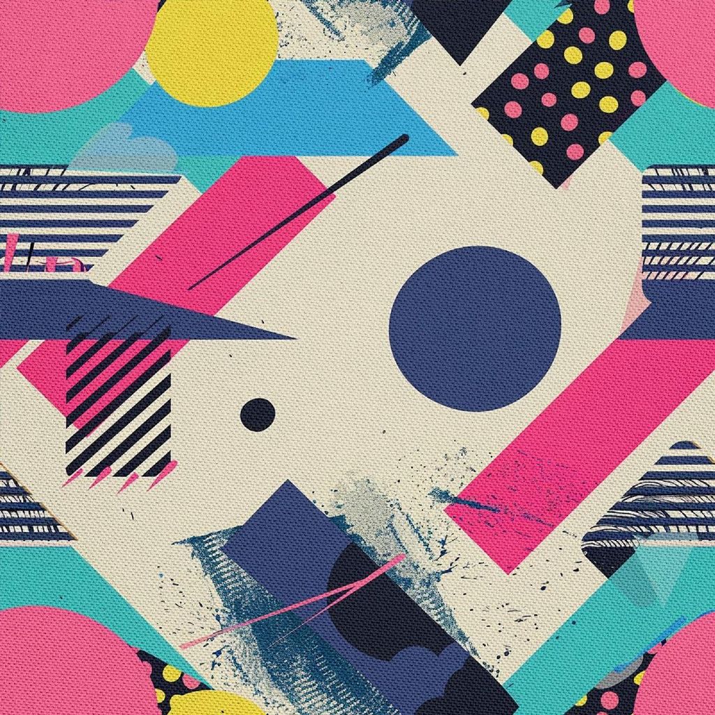 OUTDOOR DEKOSTOFFE OXFORD - Motiv Geometrisch I DX3556