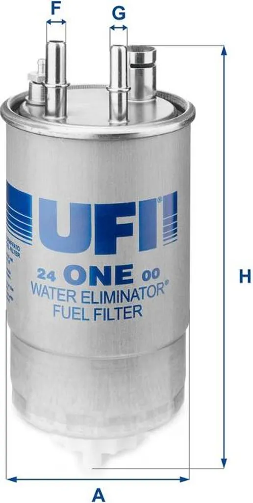 Filtre à gasoil pour Fiat Punto et Qubo - Remplace la référence 71773194