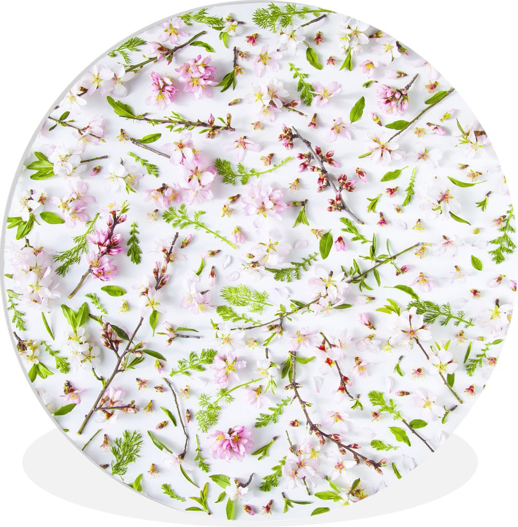 MuchoWow - Wand-Kreis - Wohnzimmer - Bild - Runde - Wanddeko - Dibond - Kunstdrucke