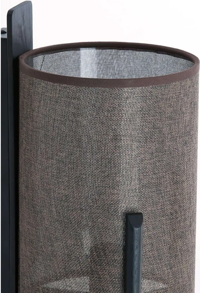 Applique murale bois Litto noir E27 pour optimiser petit éclairage - 4