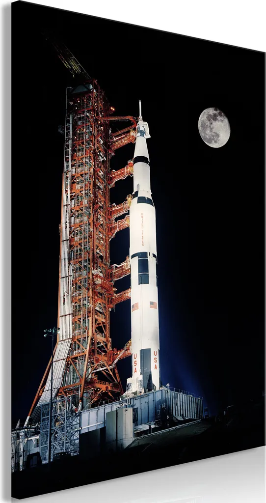 Quadro su Tela Bambini Destinazione 80x120 - Decorazione Parete Canvas