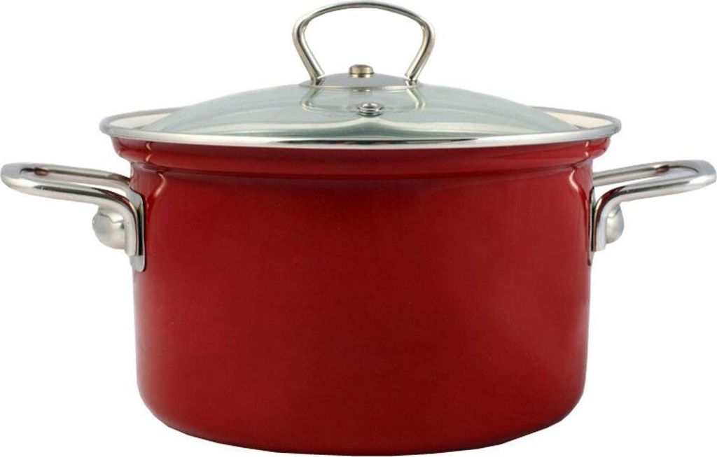 bELIS ECO-CERAMIC 24cm 6,1l garnek ze szklaną pokrywką Zdjęcie produktu 