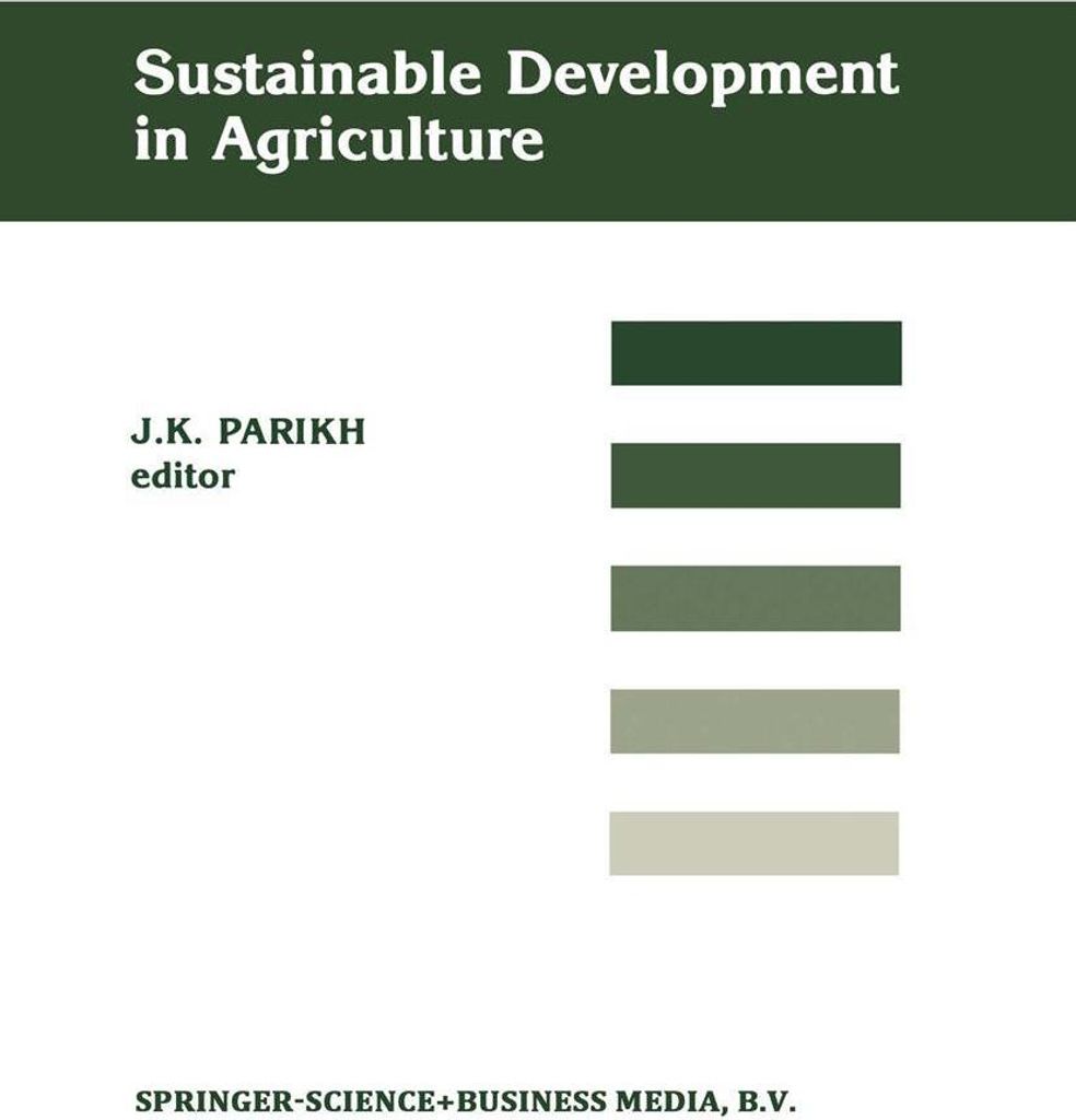 Sustainable Development of Agriculture