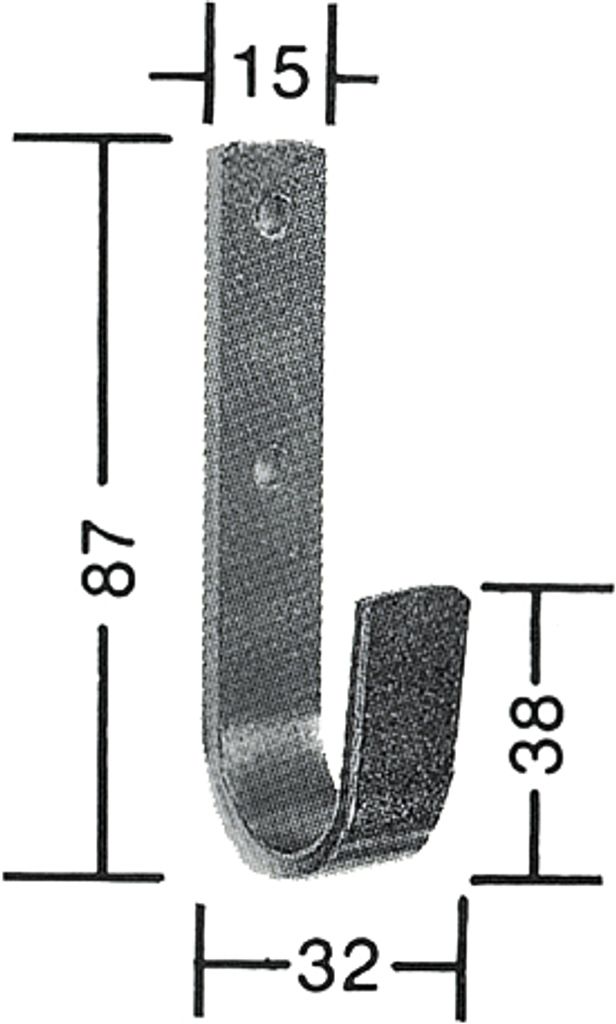 Vormann Hängs dran Universalhaken 87X32X39X15 verzinkt