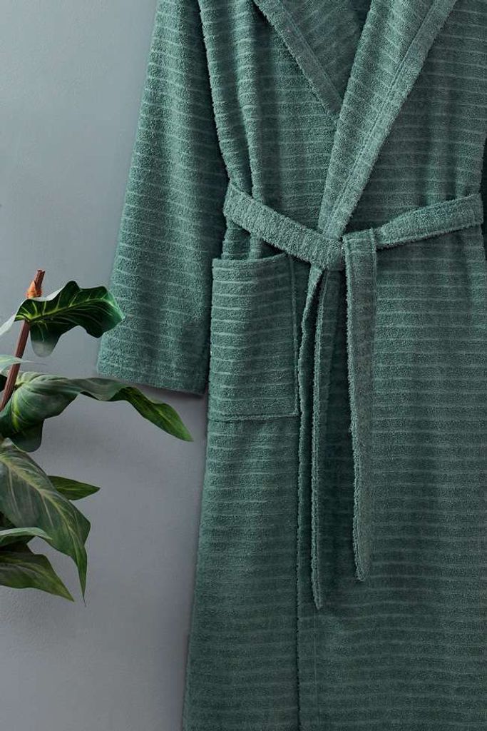 Mijolnir, Doga - Light Green, Bademantel, Hellgrün, 100% BAUMWOLLE, 3XL