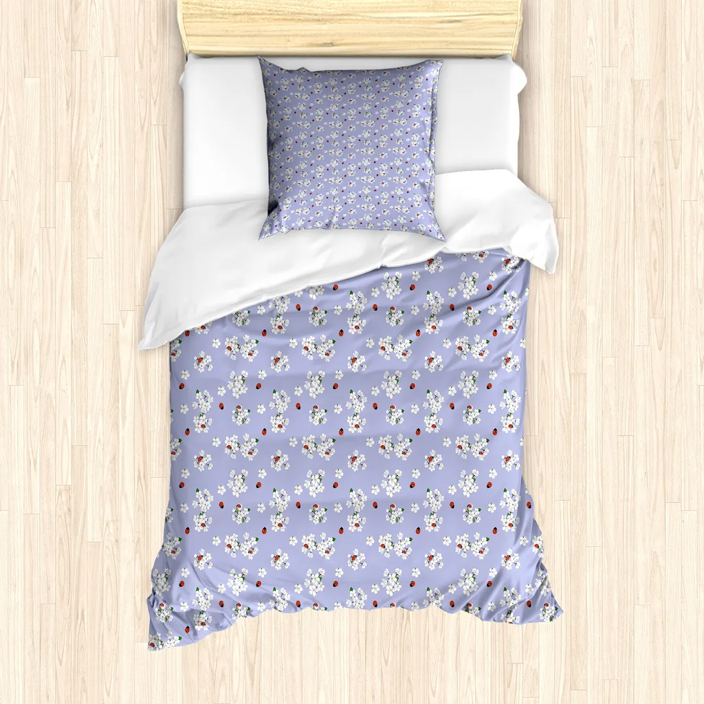 Copripiumino ABAKUHAUS Sakura 135x200 - Antiacaro per allergici