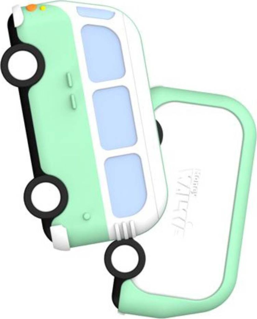 MONEY WALKIE, Kontaktloses Portemonnaie Modell Van, Grün