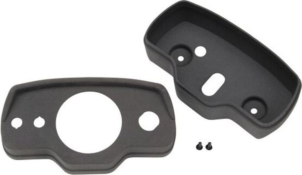 Tachogehäuse Cockpit 60mm komplett schwarz inkl. Schrauben für Hercules K 125 180 BW Prima G3