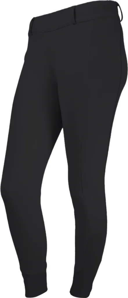 Pantalon Équitation Type Legging Glacial Noir pour Femme Hy BZ4549 L