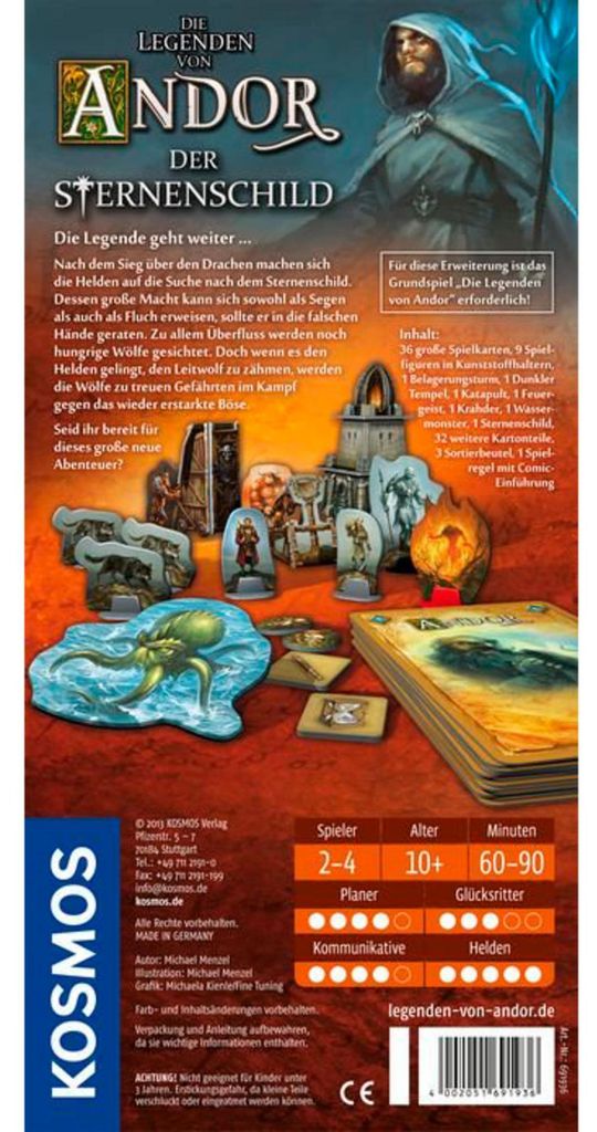 Die Legenden von Andor - Erweiterung - Der Sternenschild Obrázok produktu 