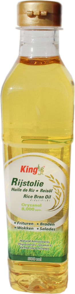 [ 500 ml ] Olej ryżowy KING / Olej ryżowy z Tajlandii / Zdjęcie produktu 
