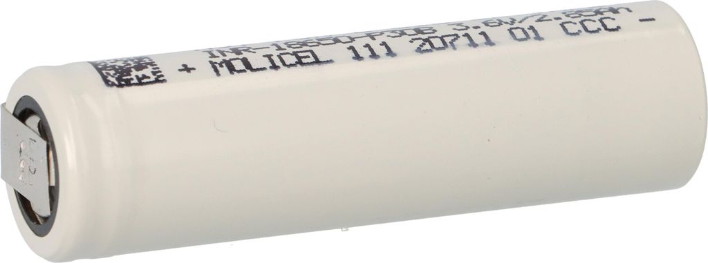 Molicel INR18650-P30B Li-Ion Akku 18650 3000mAh 30A 3,6V U-Lötfahne