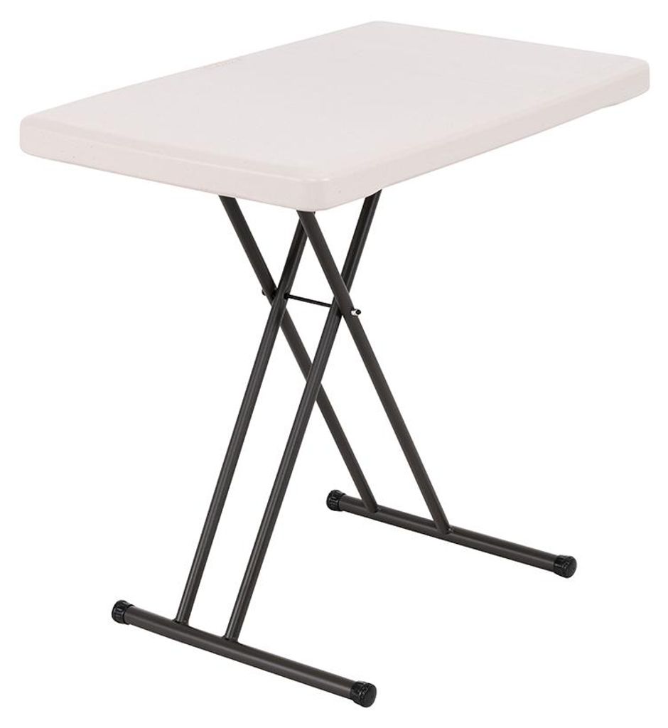 Lifetime Kunststoff Klapptisch Weiß 49x76x53  cm Produktbild 