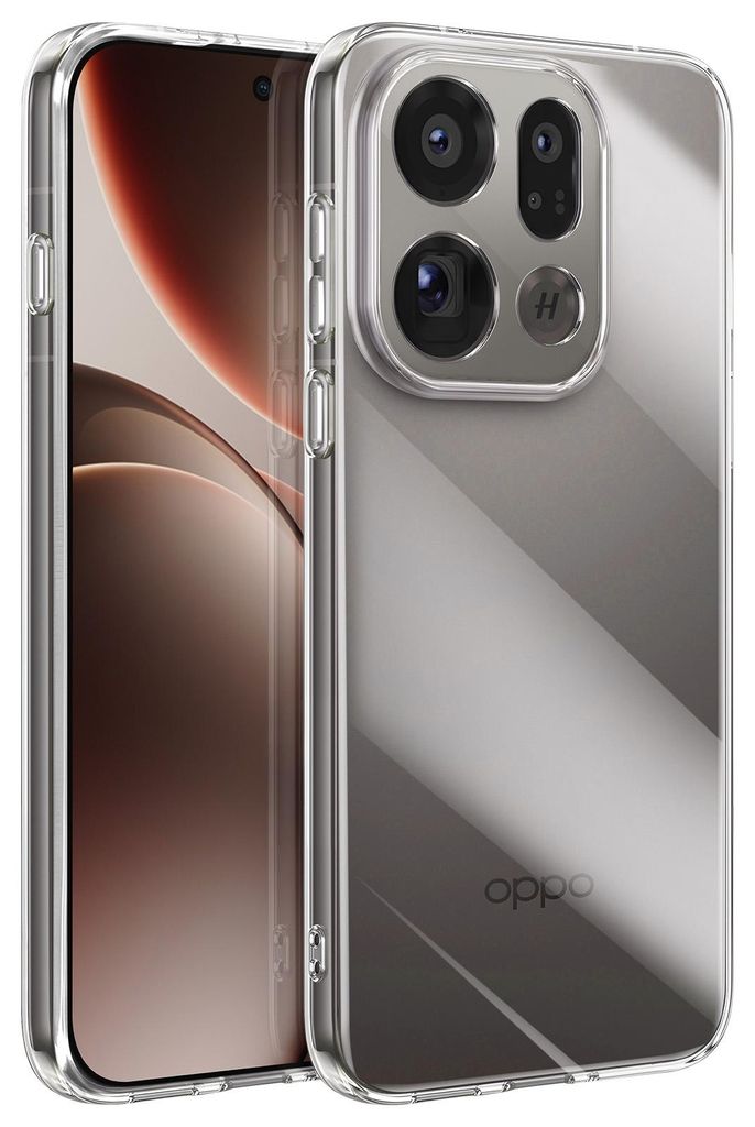 Avizar, Hülle für Oppo Find X9 Weich aus Silikon Ultra-Dünn 0.5mm, Transparent
