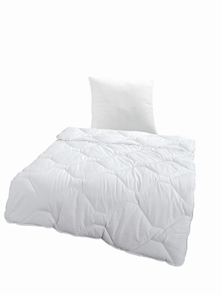 Bettdecke Dream 220 x 140 cm Baumwolle/Polyester weiß 