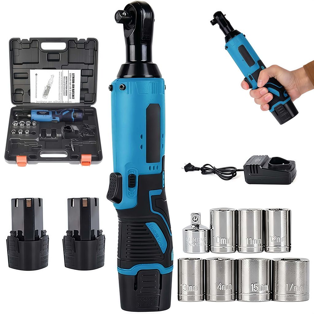Akku-Ratschenschlüssel-Werkzeugsatz, 3/8 Zoll Produktbild 