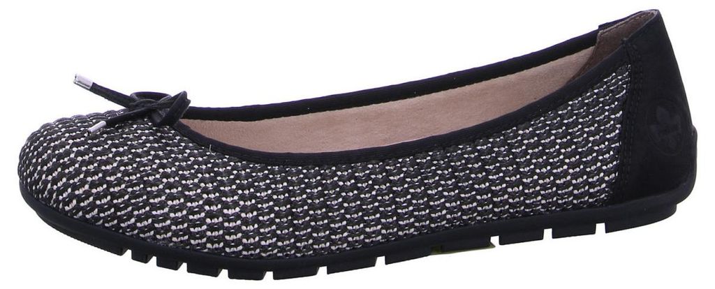 Rieker Ballerina Schwarz in Gr. 41