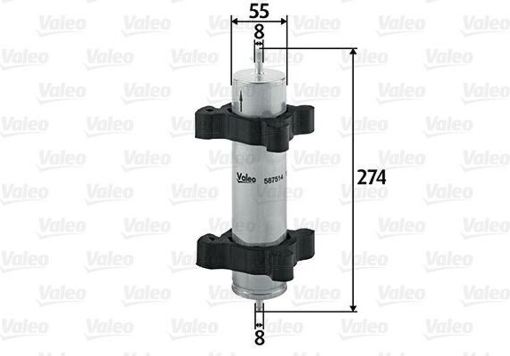 VALEO 587514 - OE 13 32 7 787 476 Kraftstofffilter für 3er (E46), R50, R53