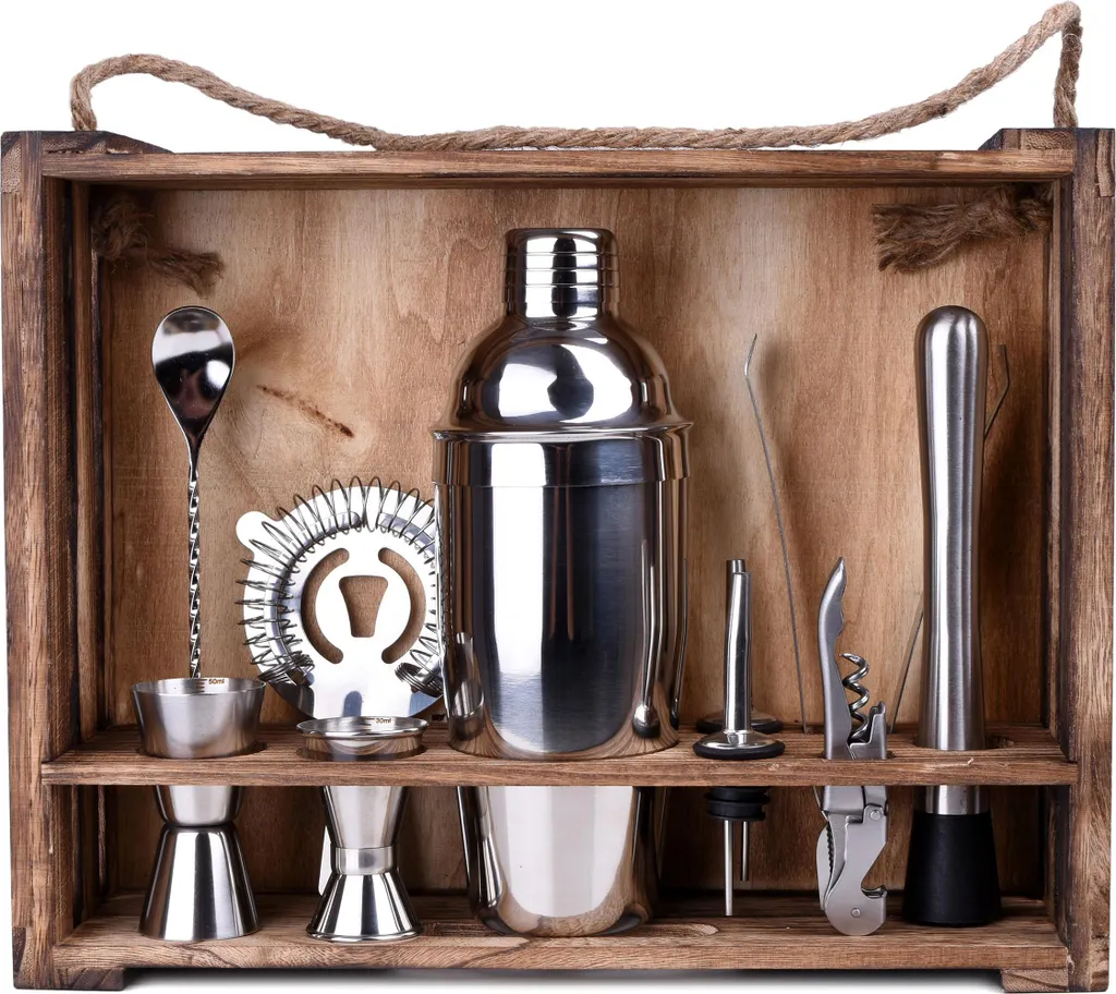 Set Preparazione Cocktail LOGAN 11 Accessori | Robusto e Completo - 2