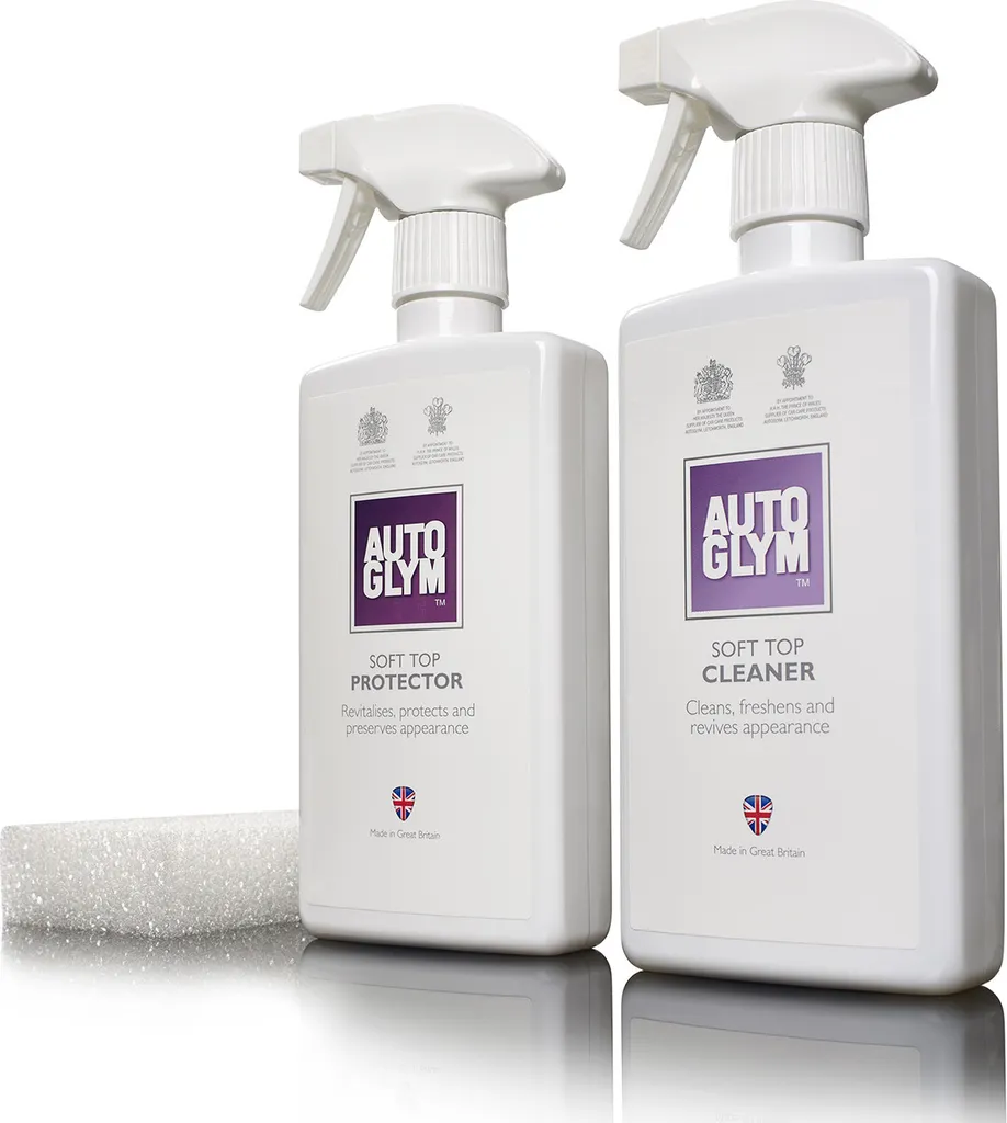 Autoglym Kit de nettoyage capote voiture cabriolet avec protection 500ml