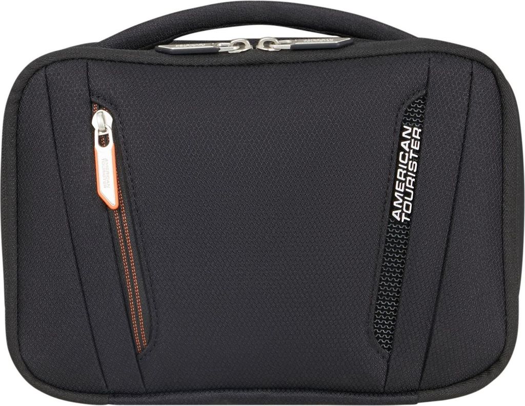 American Tourister Kulturbeutel Wanderlite Wash Bag Exp. Shadow Black schwarz