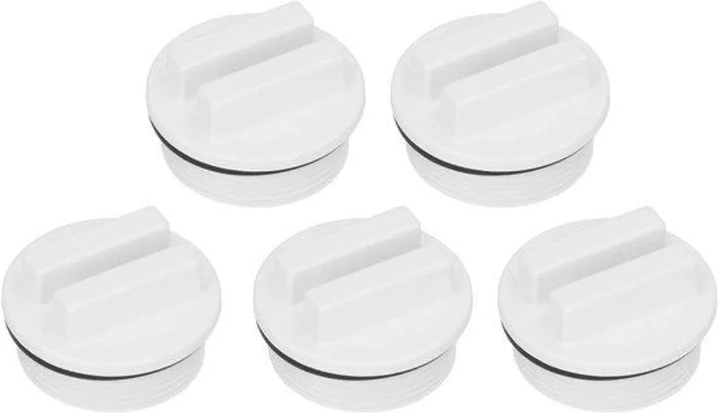 Kit hivernage piscine et spa : 5 bouchons d'hivernage avec joint torique