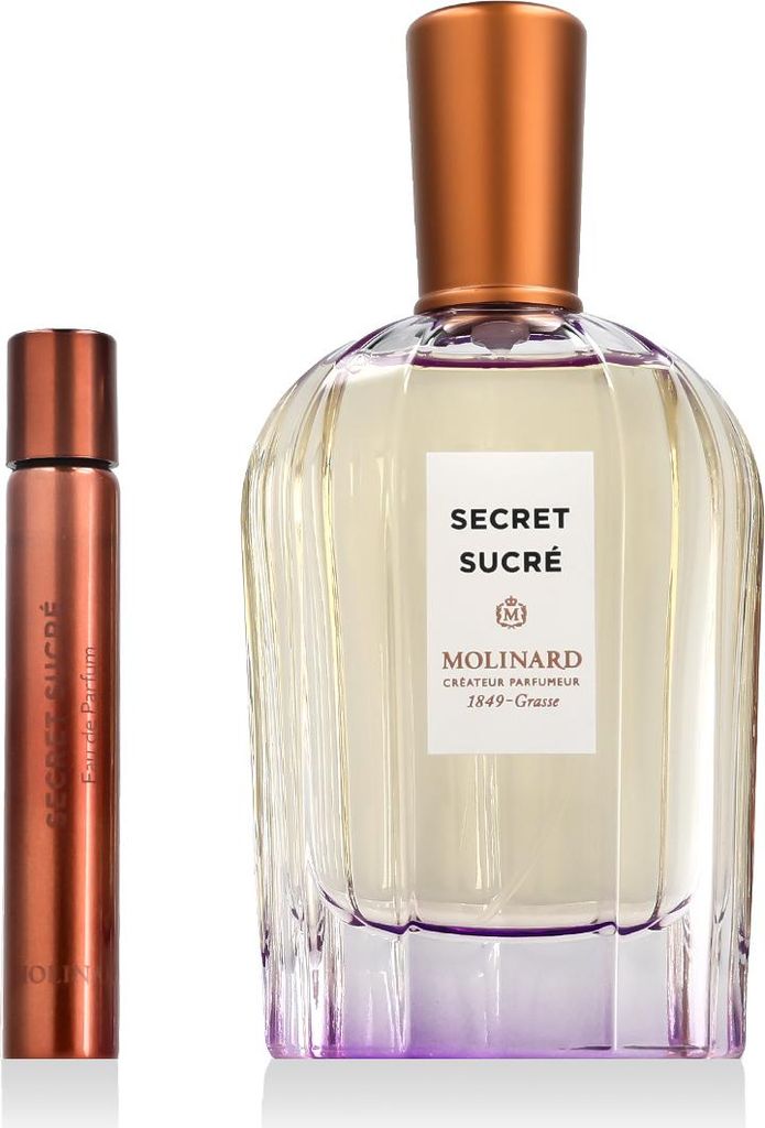 Molinard Secret Sucré EDP 90 ml + EDP Roll-On 7,5 ml Produktbild 