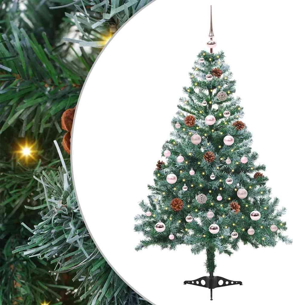 Praktischen Künstlicher Weihnachtsbaum Grün 150 cm PVC und Stahl - Künstliche Weihnachtsbäume ,design Möbel 9502778 2parcel