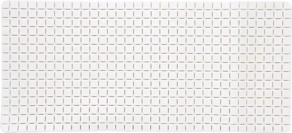 MSV Premium Shower Mat 35x65 - Bianco Antiscivolo Antibatterico