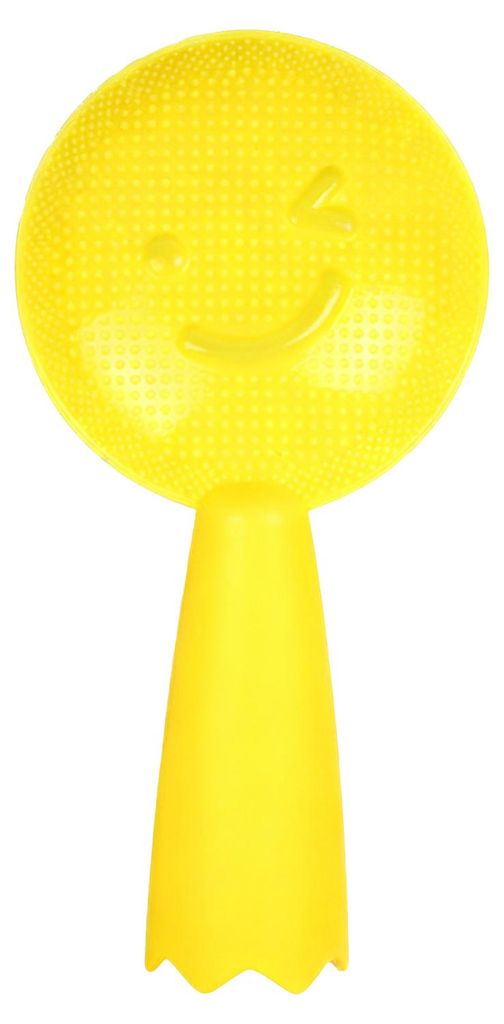 Niedliches lächelndes Gesicht, Essenslöffel, antihaftbeschichtet, Reisschaufel, Küchenzubehör für den Haushalt, Gelb