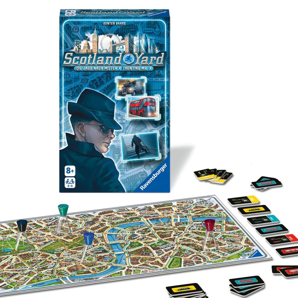 Scotland Yard - Het reisspel Productafbeelding 
