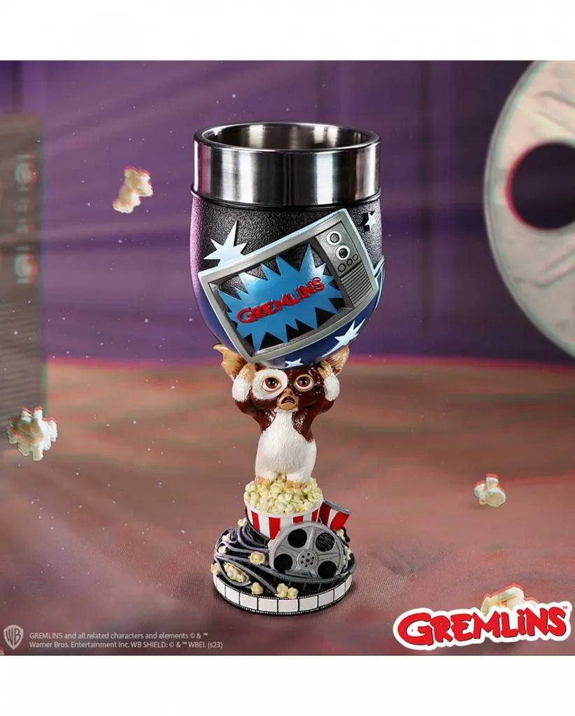 Gobelet Gizmo Gremlins avec Paille : Design 3D Ergonomique et Robuste - 9
