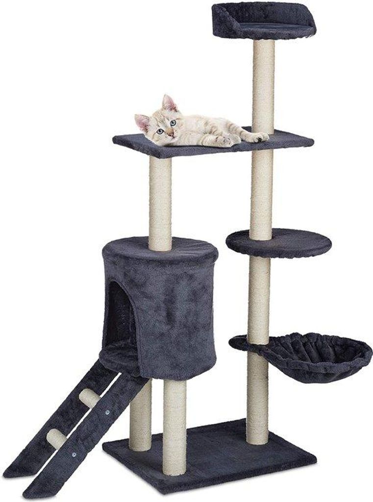 Katenaufstieg – Katzen Spielzeug – Holz Katzenbaum – 80 cm hoch