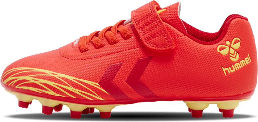 Hummel Top Star FG JR Fußballschuhe rot/gelb 216568-3787, Schuhgröße:29 EU
