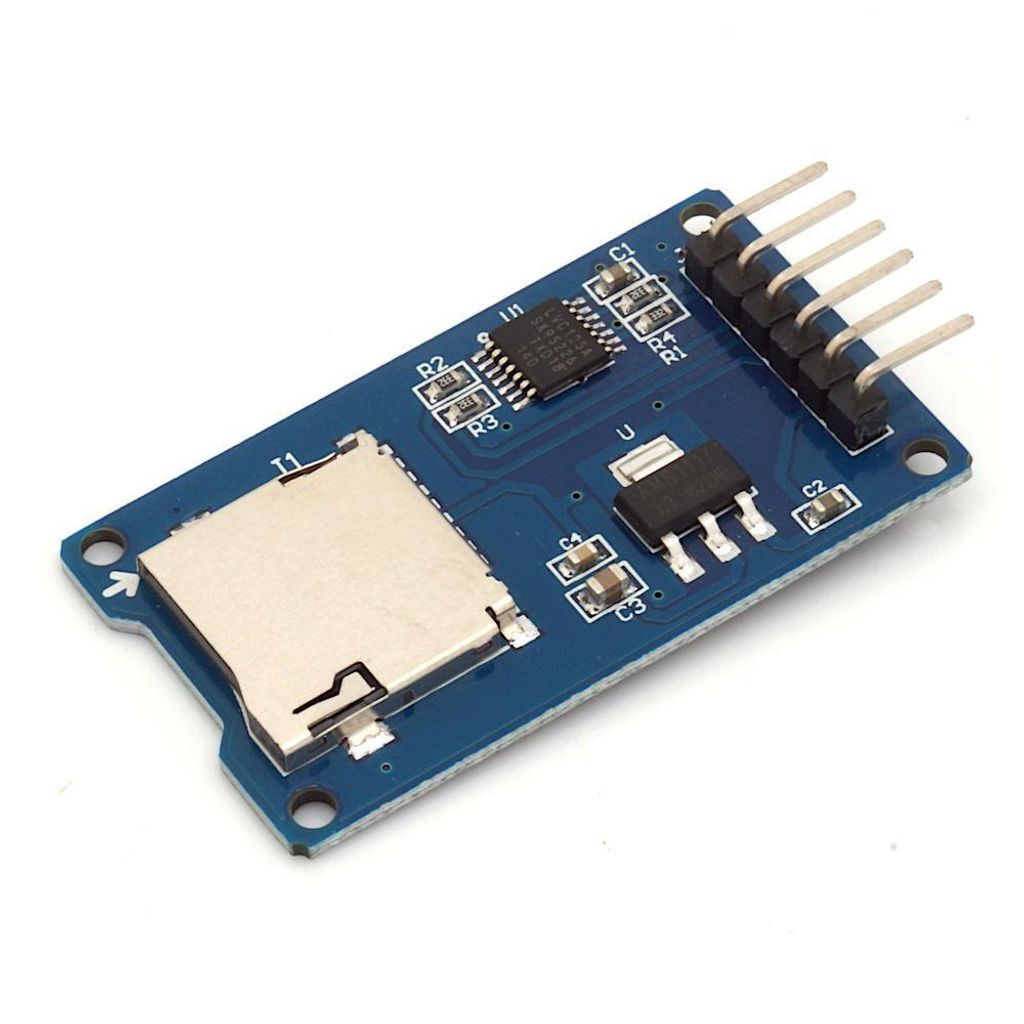 Micro SD Card Reader Modul mit SPI Schnittstelle Produktbild 