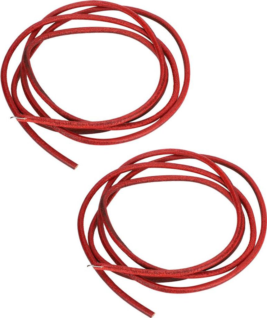 2Pcs Nähmaschine Gürtel Rindsleder Haushalt Bold Haken Fuß Pedal Teile ZubehörRot